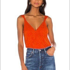 Revolve x House of Harlow 1960 Orange Tank Top